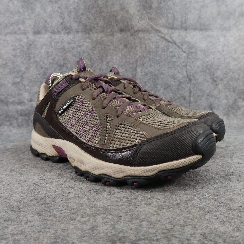 Columbia Shoes Women 7 Athletic Outdoor Hiking Switchback Trekking Comfort Brown